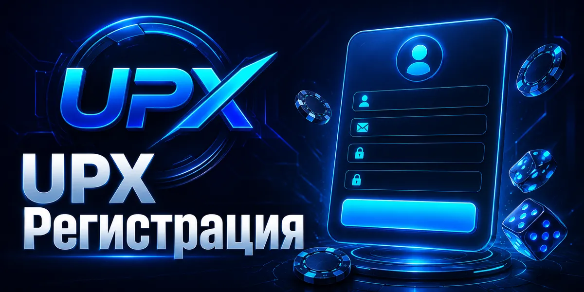 Процесс регистрации в UP-X Casino